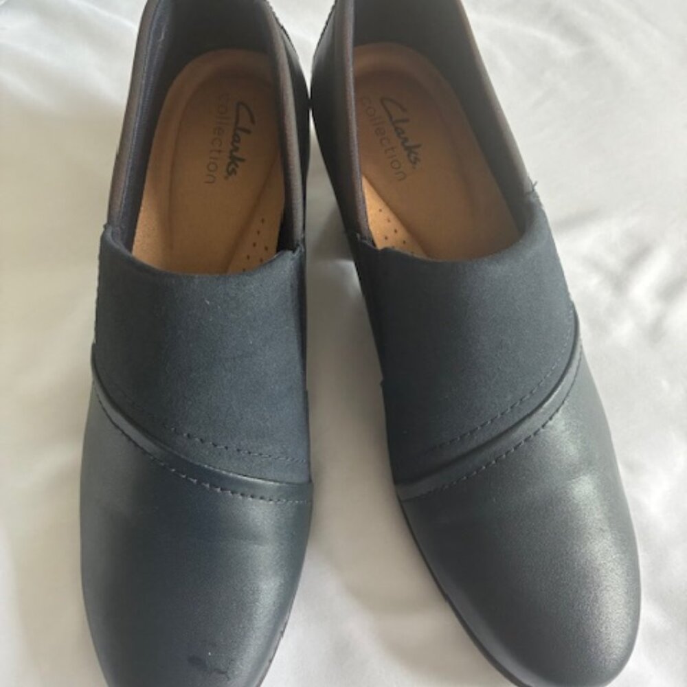 Clarks leather shoes